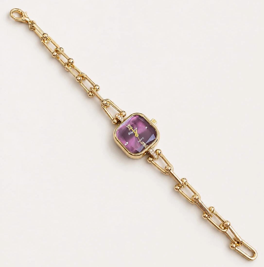Amethyst Glow Watch