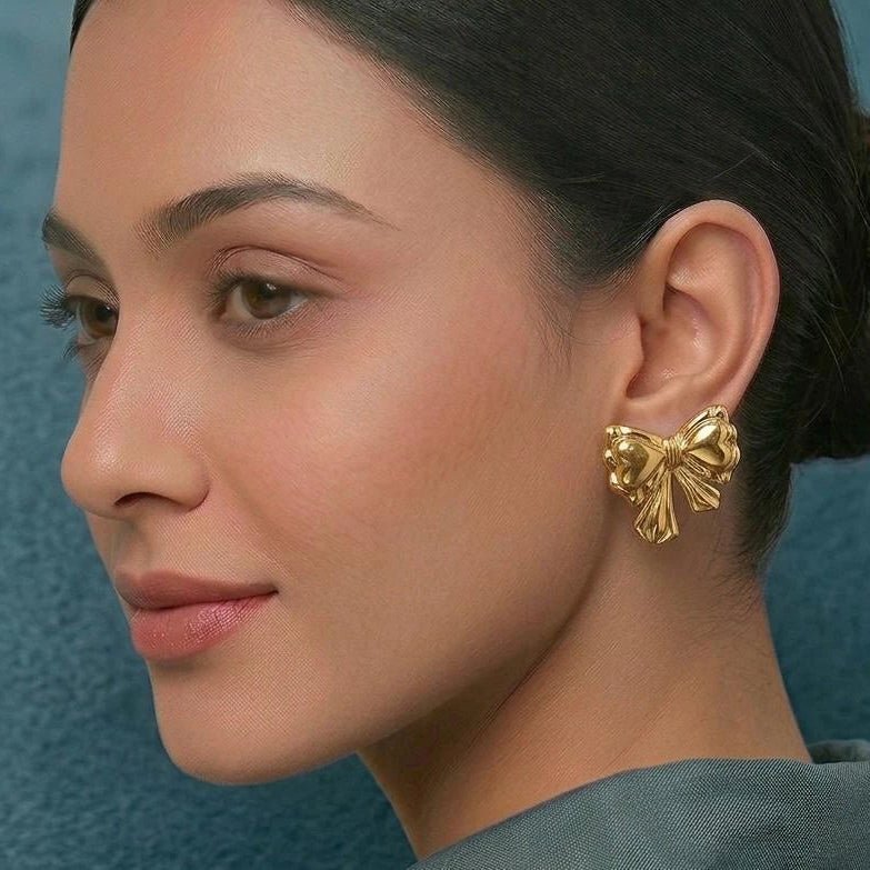Aurelia Bow Statement Earrings