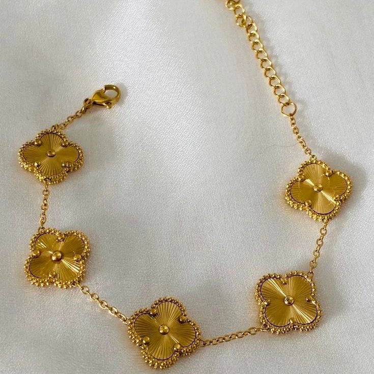 Aurelian Sunburst Clover Bracelet