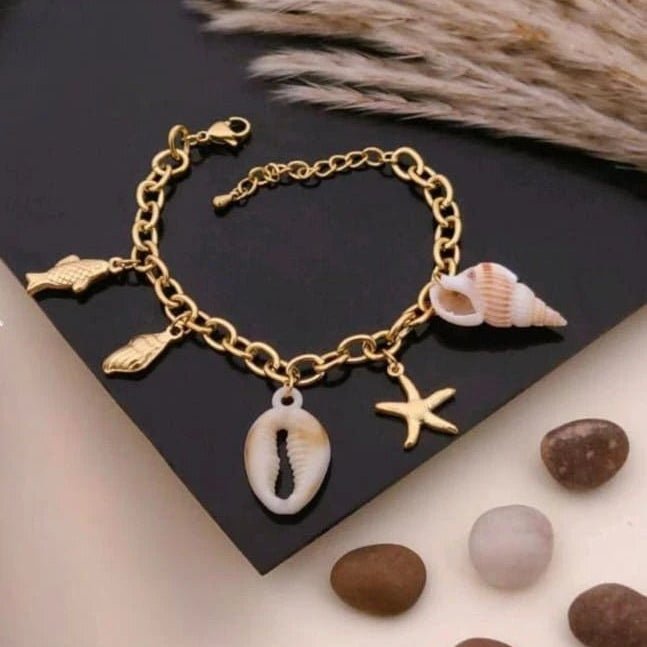 Maris Starfish Charm Bracelet