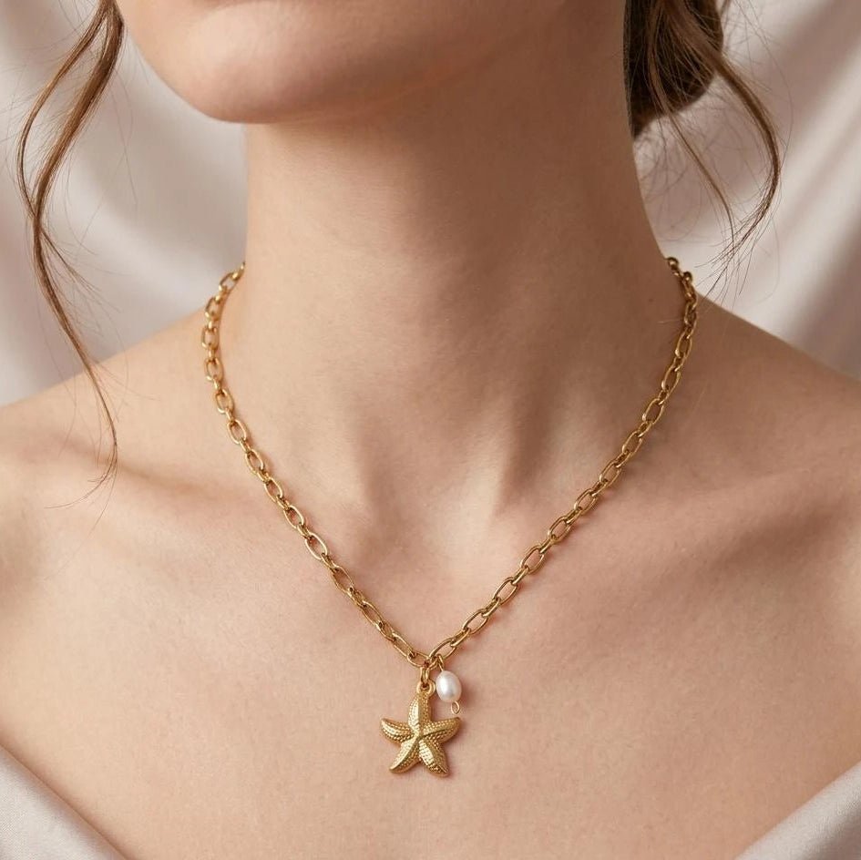 Ocean Star Charm Necklace