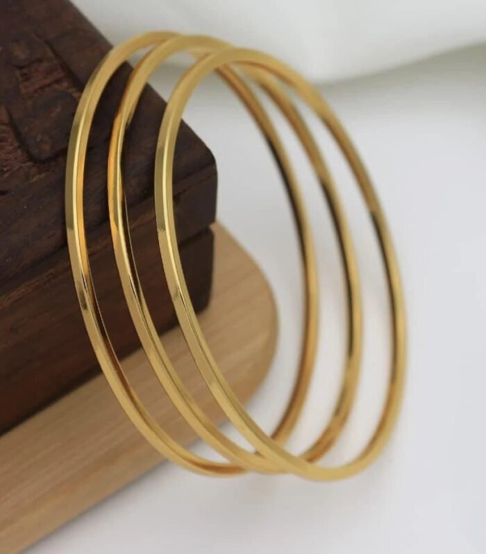 Royal Minimal Gold Bangles (3 SET)