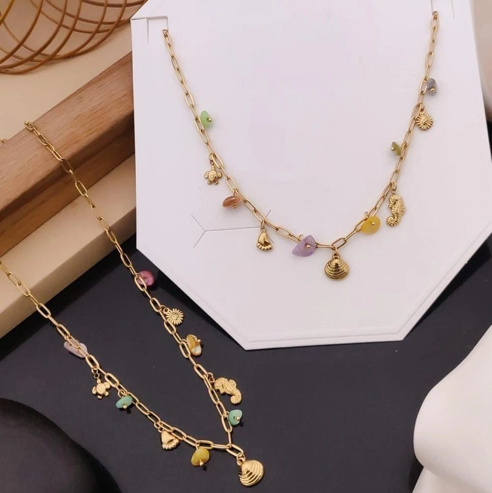 Seaside Charm Chain Necklace
