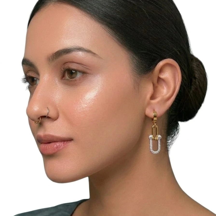 Seraphina Link Drop Earrings