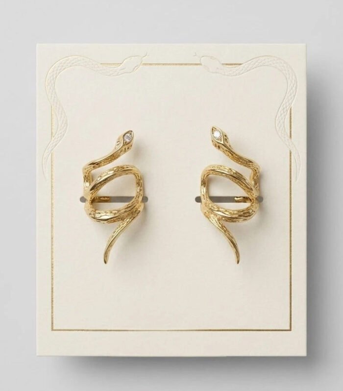 Serpentina Gold Ear Cuff