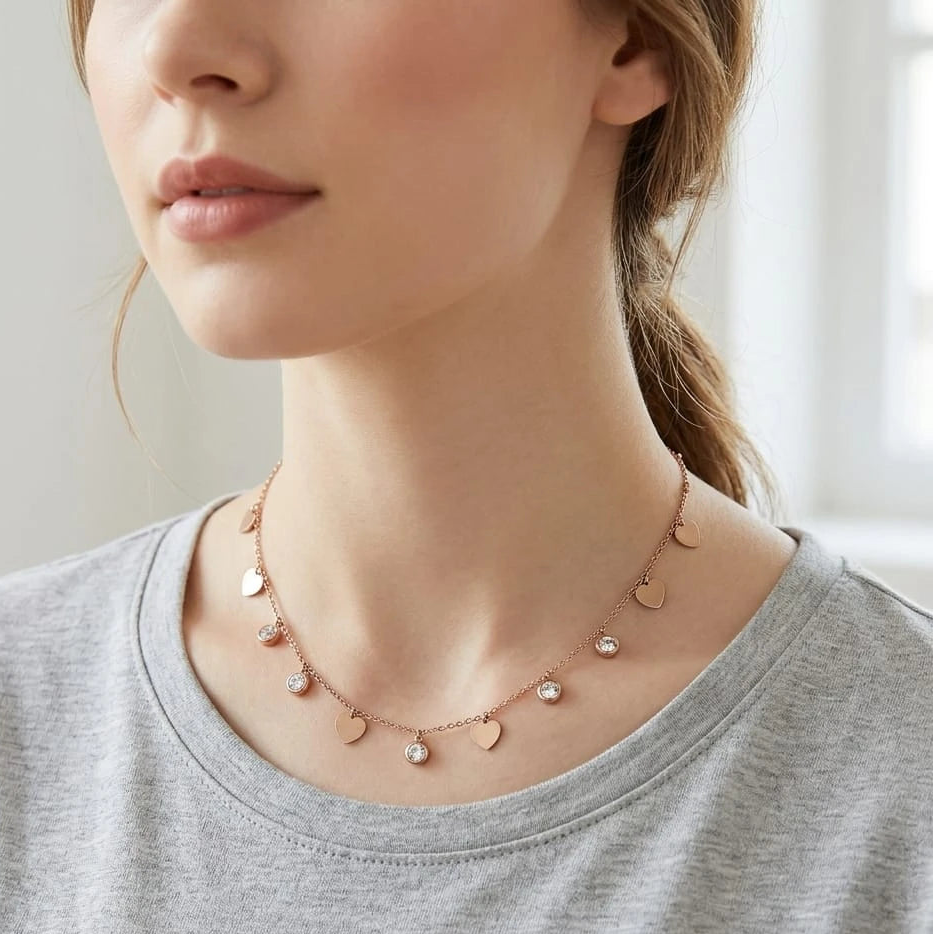 Rose Heart Crystal Tanmaniya