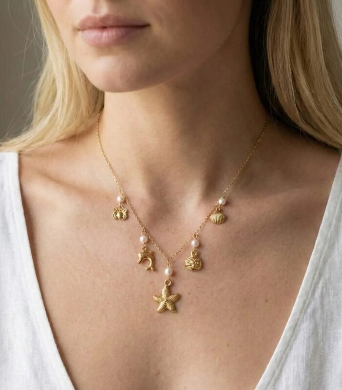 Ocean Charm Necklace