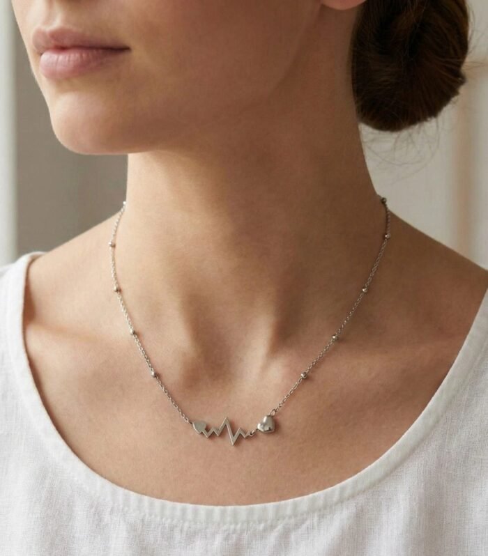 Heartbeat Pendant Necklace