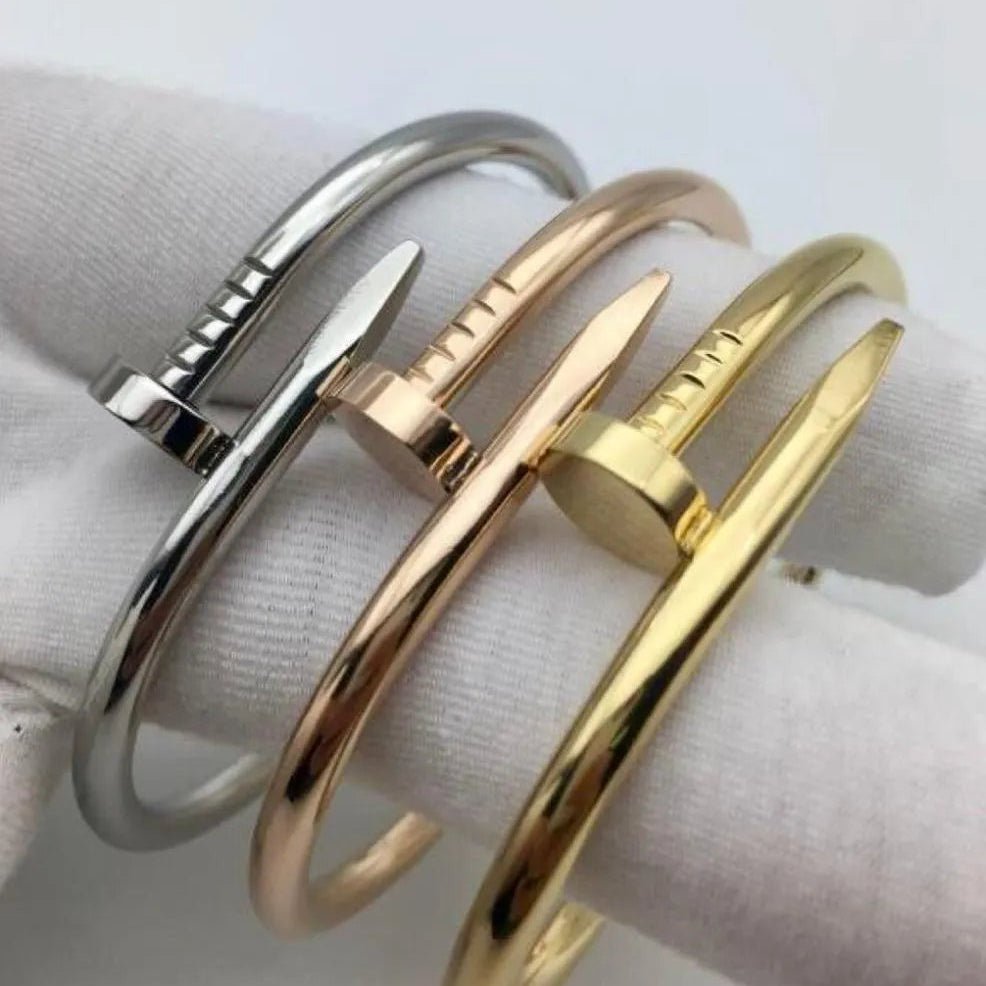 Unisex Stainless Steel Nail Kada