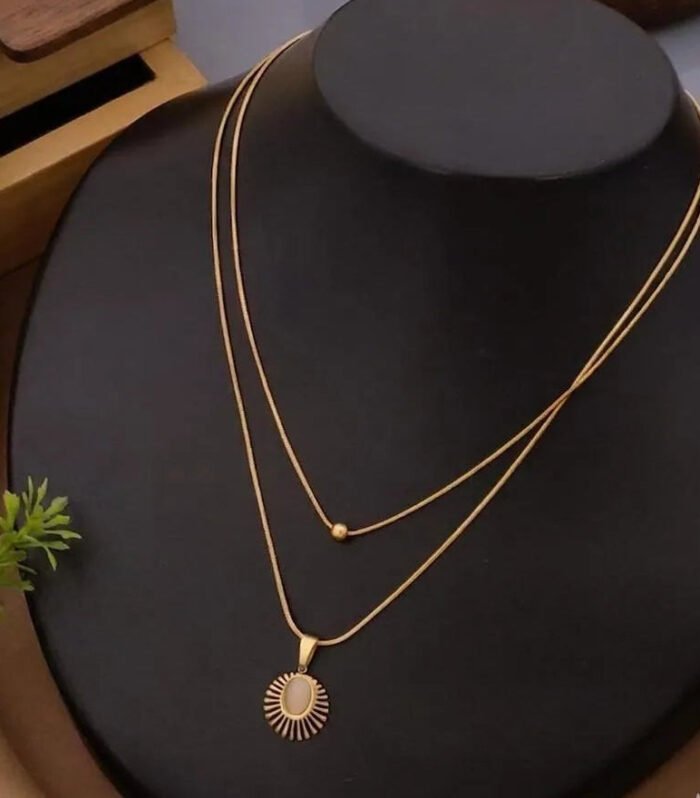 Celestial Layered Pendant Necklace