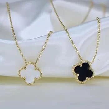 Dual Clover Elegance Necklace