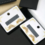 Golden Floral Sweep Earrings