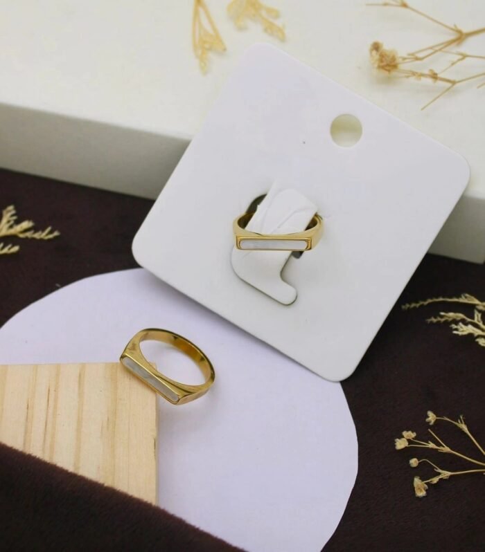 Elysian Bar Gold Ring