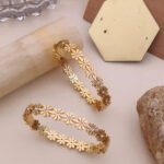 Floral Crystal Elegance Kada