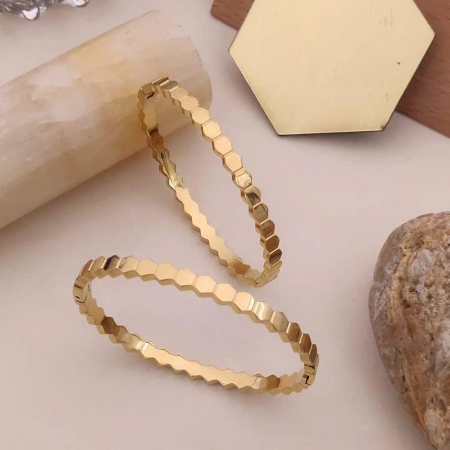 Golden Hexa Luxe Kada