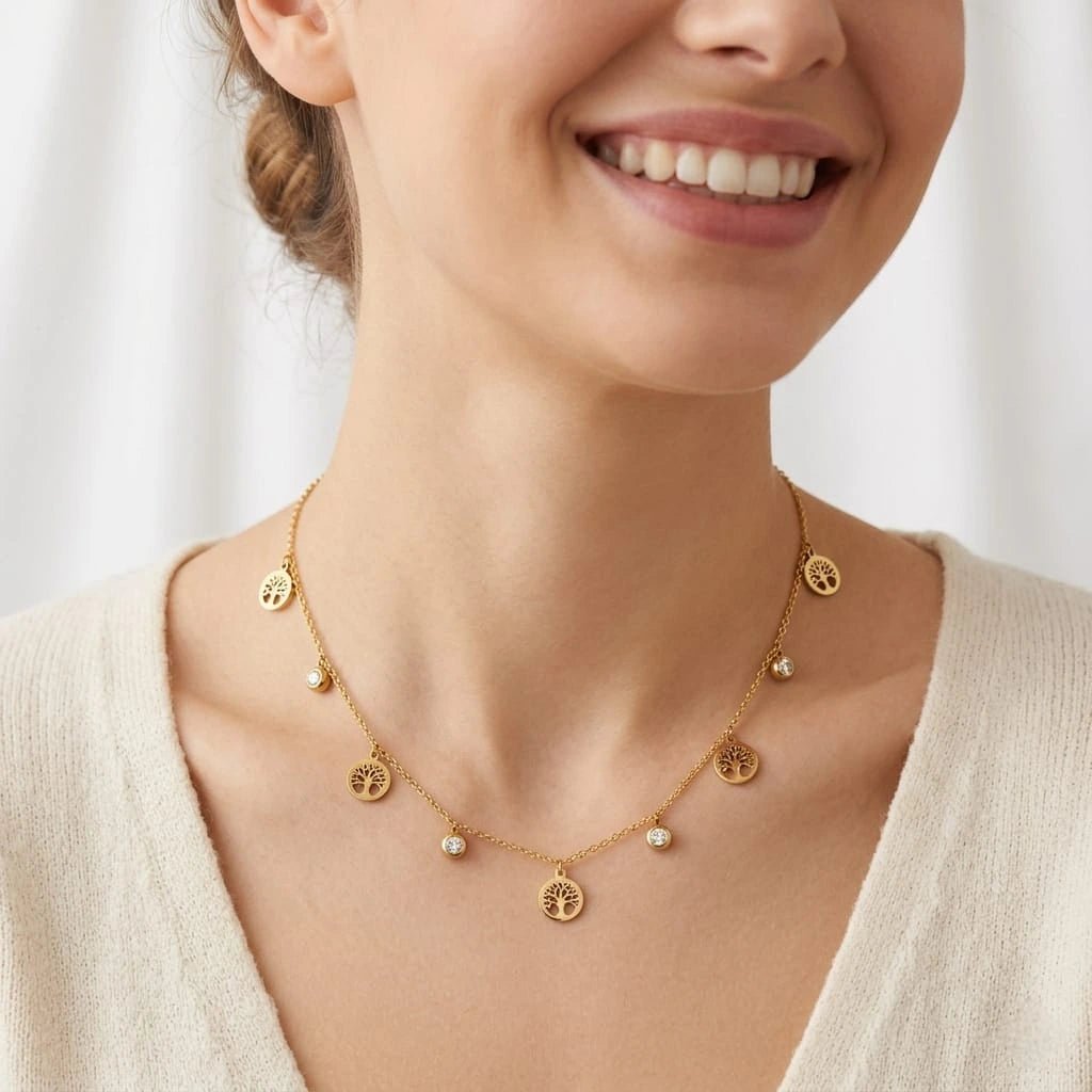 Golden Tree Charm Tanmaniya