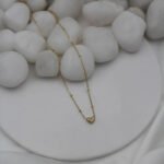 Golden Heart Pendant Necklace