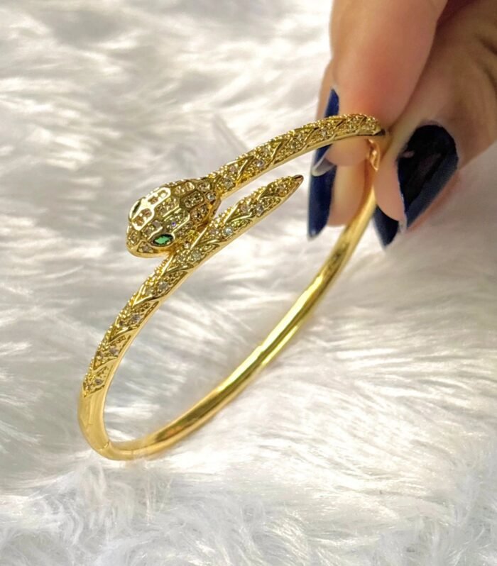 Golden Serpent Elegance Kada