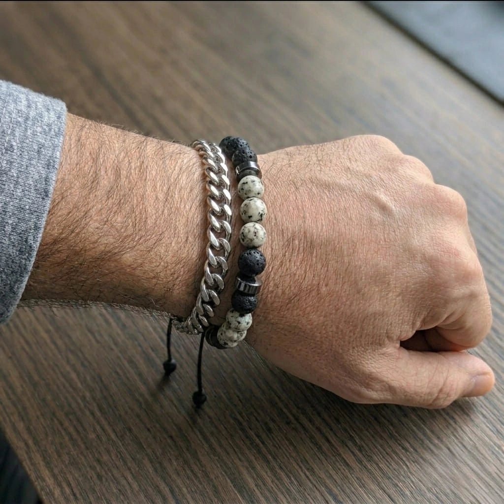 Granite Chain Men’s Bracelet