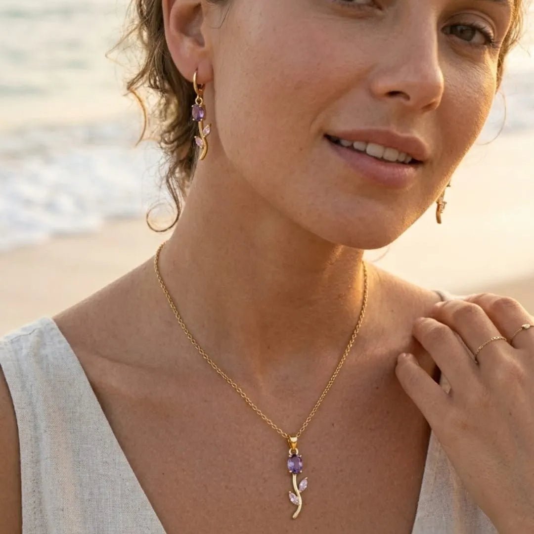 Elira Bloom Necklace & Earring Set