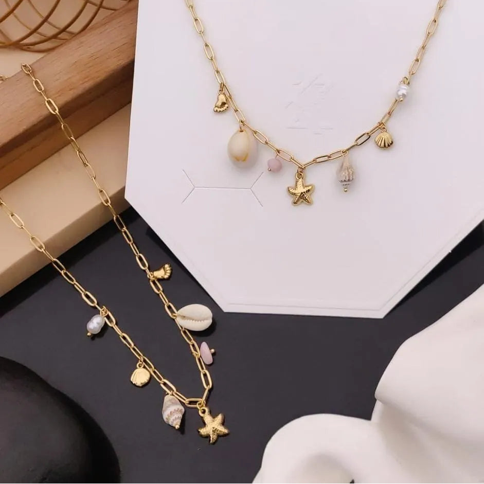 Ocean Star Charm Necklace