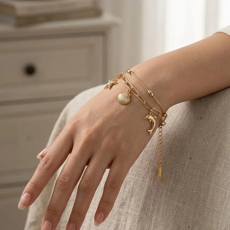Lunara Ocean Charm Bracelet