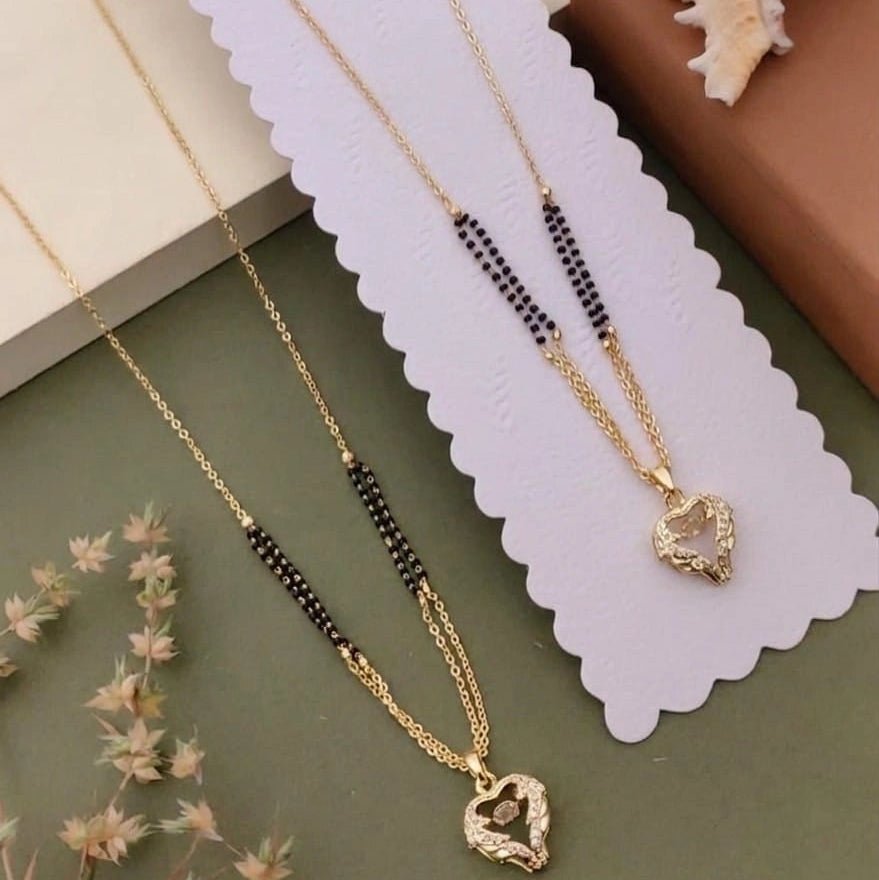 Radiant Heart Mangalsutra