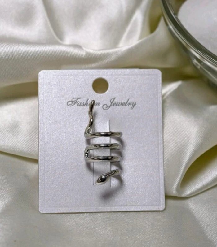 Aurora Coil Cuff Earring