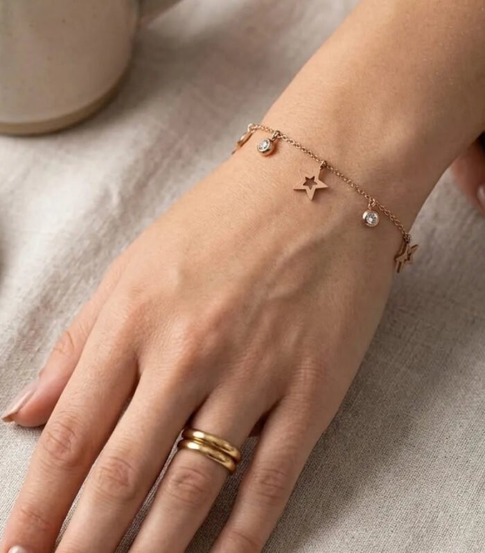 Celestia Star Charm Bracelet
