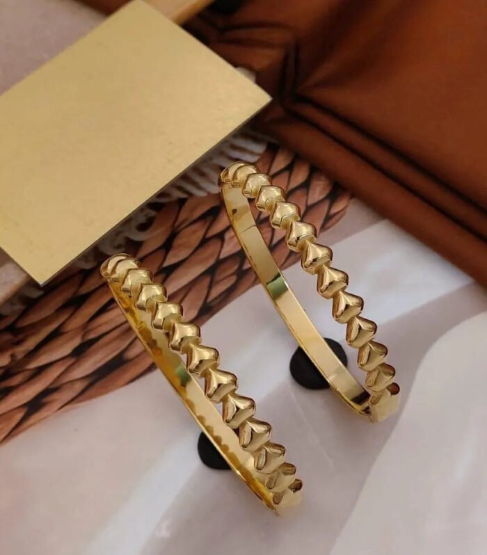 Textured Gold Kada